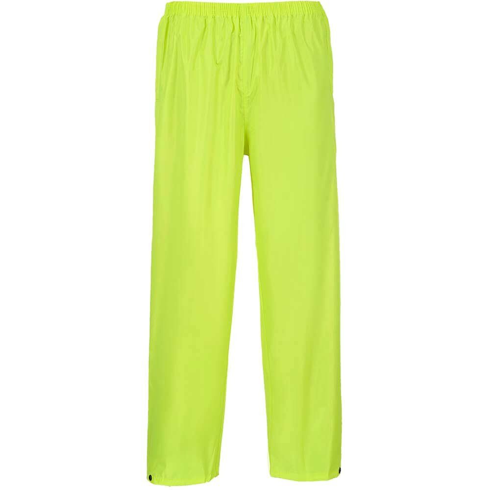 Portwest Classic Rain Trousers Yellow XL - Image 1