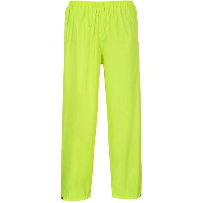 Portwest Classic Rain Trousers Yellow XL