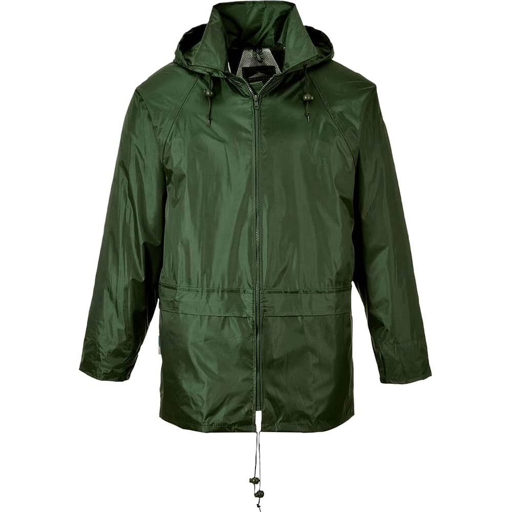Portwest Classic Rain Jacket Olive S - Image 1
