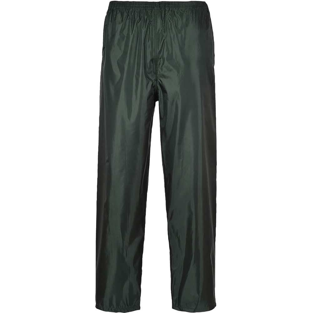Portwest Classic Rain Trousers Olive S - Image 1