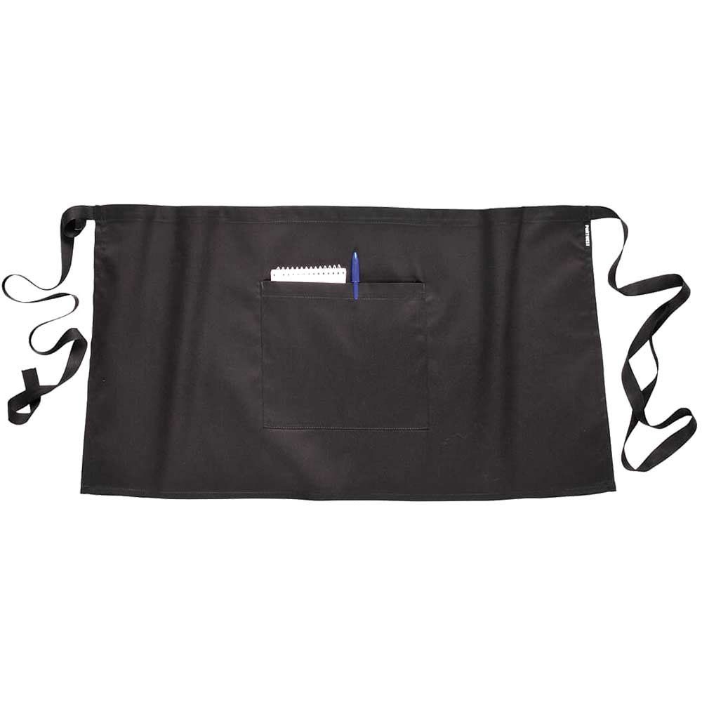 Portwest Bar Apron Black One Size - Image 1