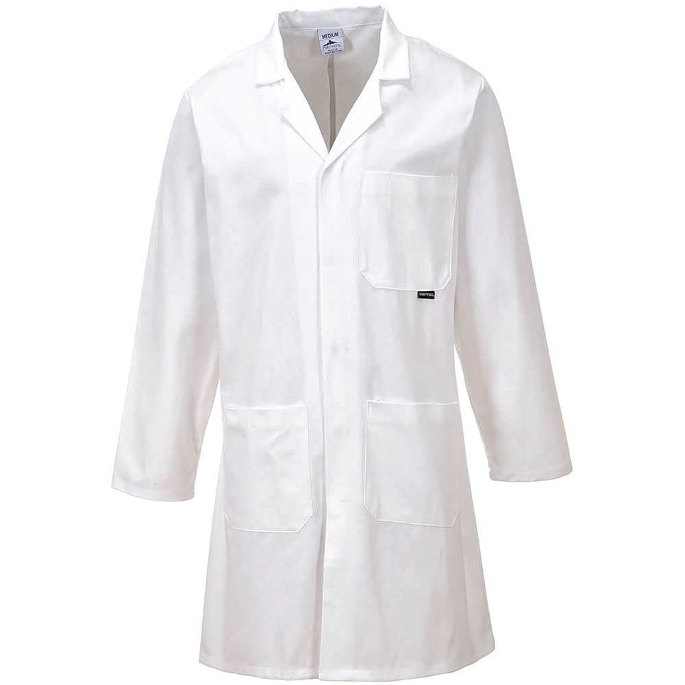 Laboratory Cotton Coat White XL - Image 1