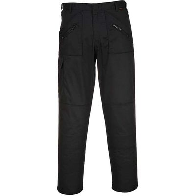 Portwest Action Trousers Black 28" 31"
