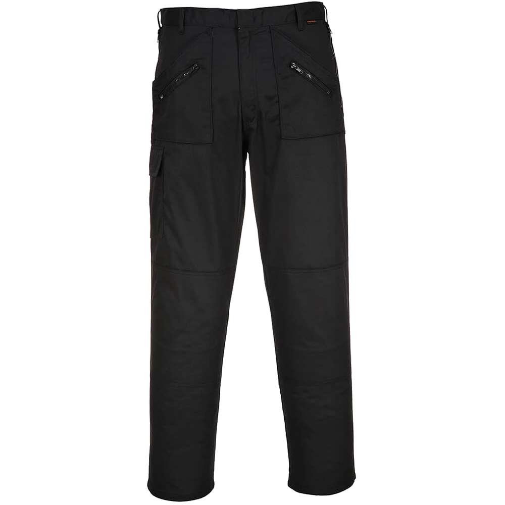 Portwest Action Trousers Black 30" 33" - Image 1
