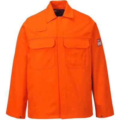 BizWeld Mens Flame Resistant Jacket Orange XL