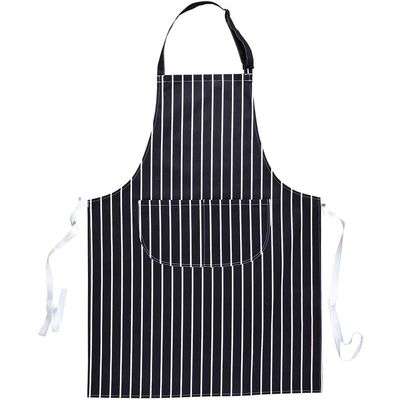 Portwest Butchers Pocket Apron Navy / White One Size