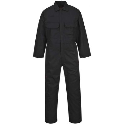 BizWeld Mens Flame Resistant Overall Black M 32"