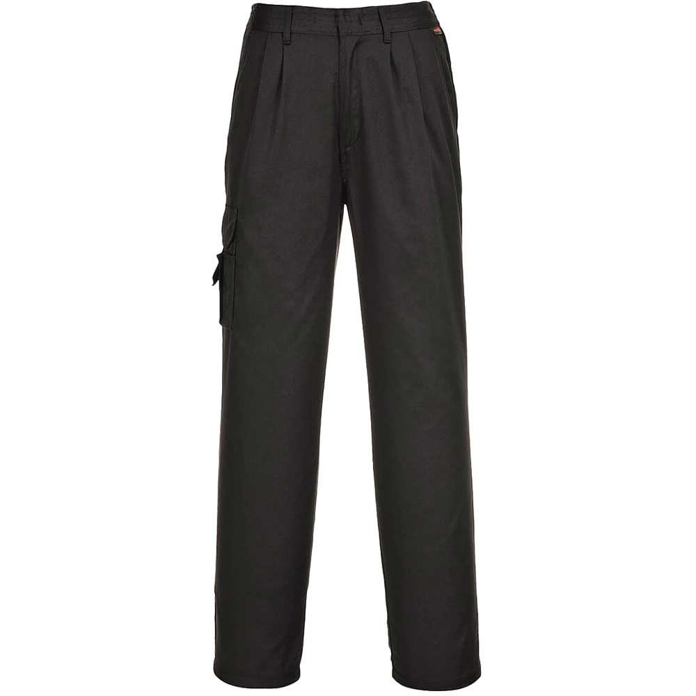 Portwest C099 Ladies Combat Trousers Black L 33" - Image 1