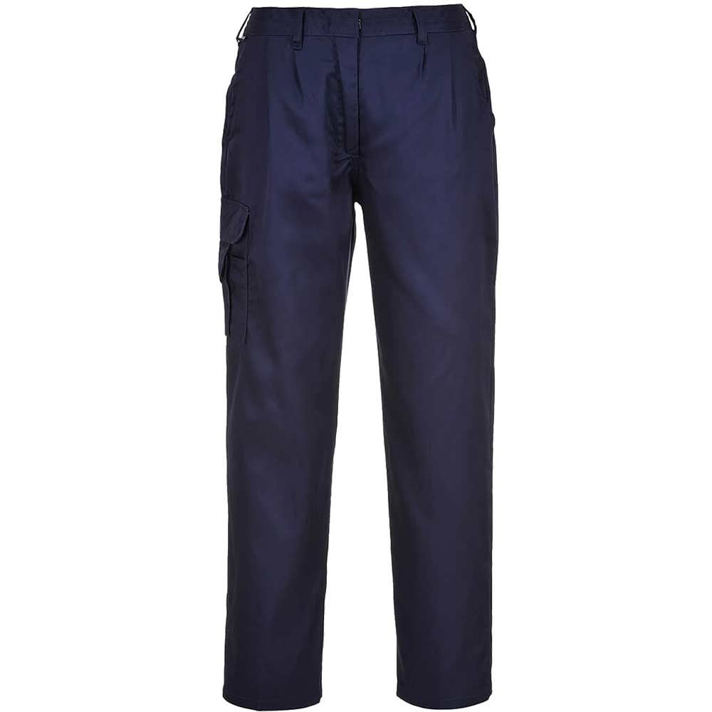 Portwest C099 Ladies Combat Trousers Navy Blue 3XL 31" - Image 1