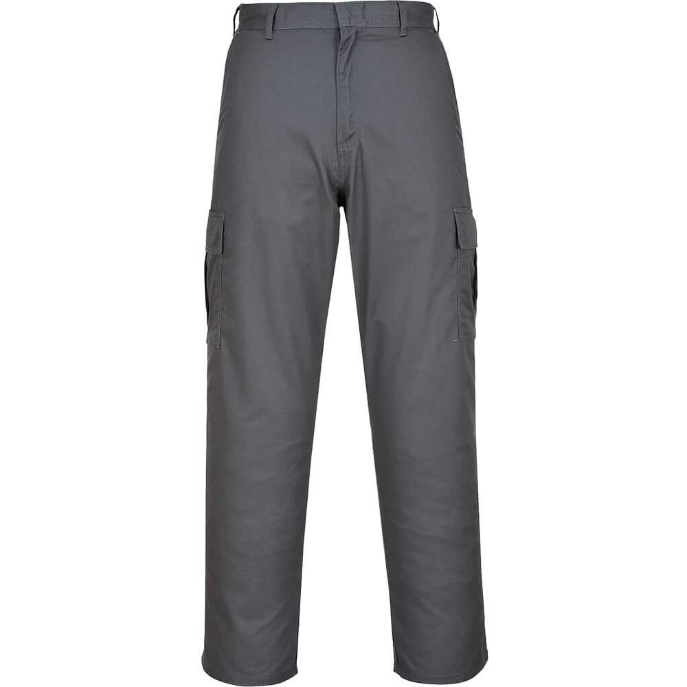 Portwest C701 Combat Trousers Grey 42" 31" - Image 1