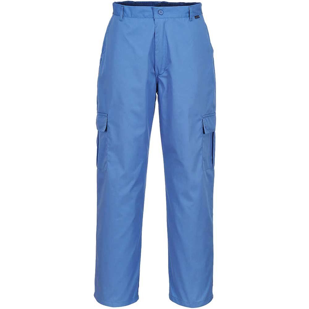 Portwest Anti Static ESD Trousers Blue L 31" - Image 1