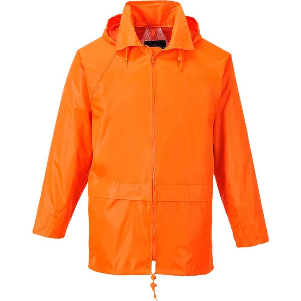 Portwest Classic Rain Jacket Orange XL - Image 1