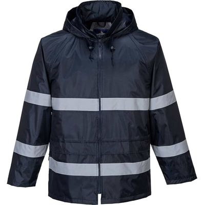 Portwest Classic Iona Mens Rain Jacket Navy S
