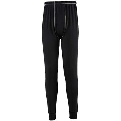 Portwest Base Pro Mens Antibacterial Baselayer Leggings Black S