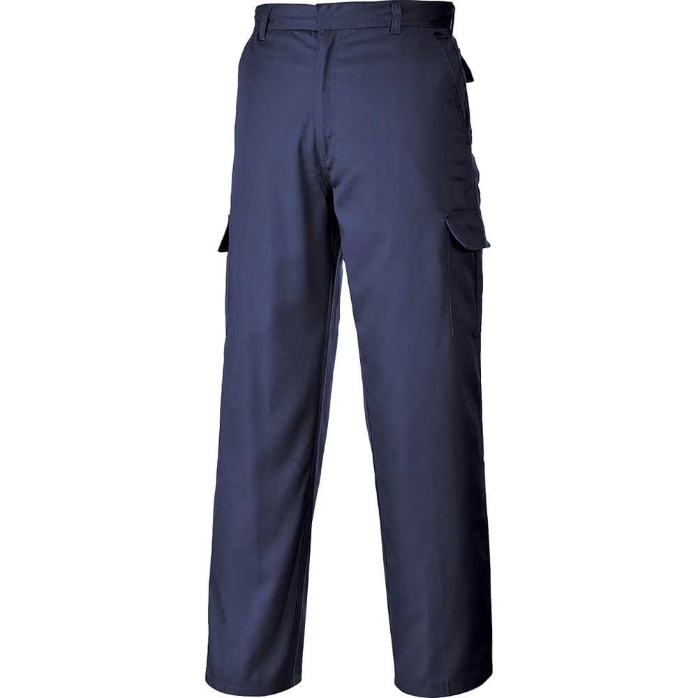 Portwest C701 Combat Trousers Navy Blue 52" 31" - Image 1