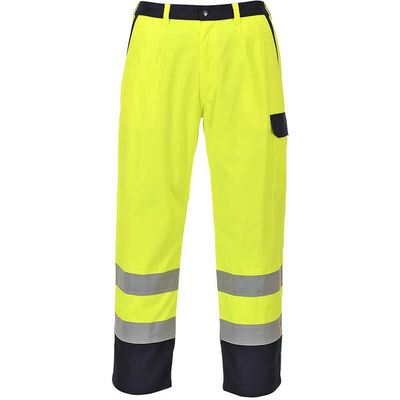 BizFlame Pro Mens Flame Resistant Trousers Yellow S