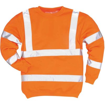 Portwest Class 3 Hi Vis Jumper Orange XS