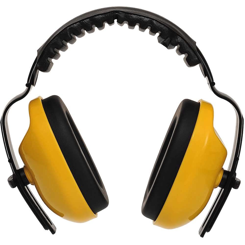 Portwest Classic Plus Padded Ear Defenders Yellow - Image 1