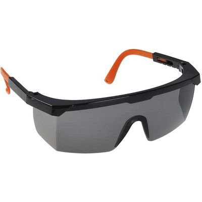 Portwest Classic Safety Glasses Black Smoke