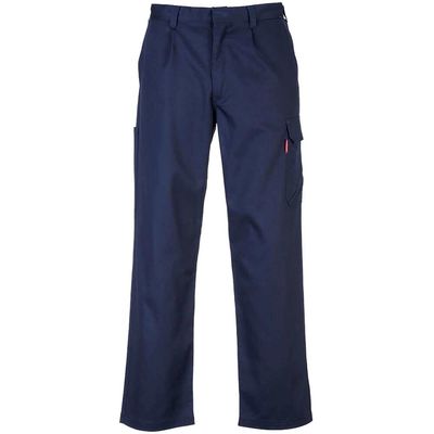 BizWeld Flame Resistant Cargo Pants Navy Blue 3XL 31"