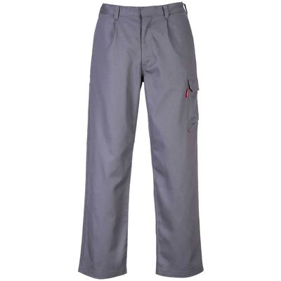 BizWeld Flame Resistant Cargo Pants Grey S 31"