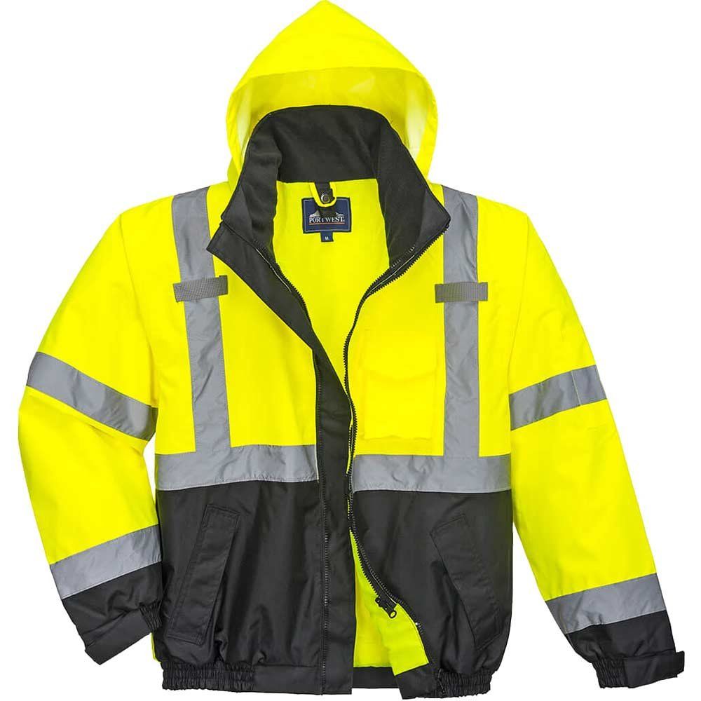 PW2 Hi Vis Premium 3 in 1 Bomber Jacket - Image 1
