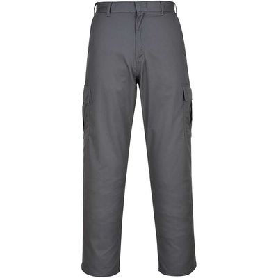 Portwest C701 Combat Trousers Grey 46" 33"