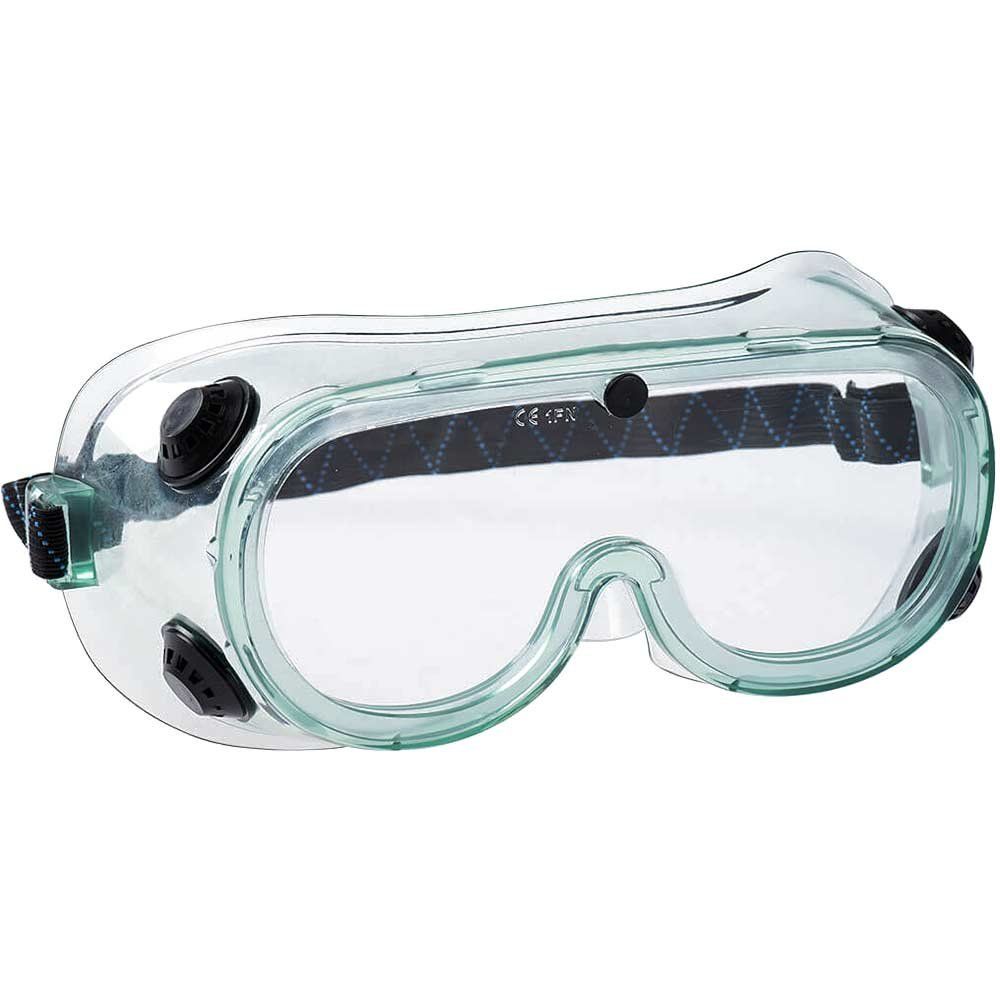 Portwest Chemical Safety Goggles Clear Clear - Image 1