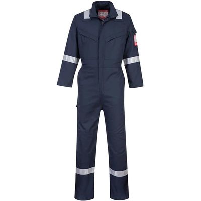 BizFlame Ultra Flame Resistant Coverall Navy 2XL