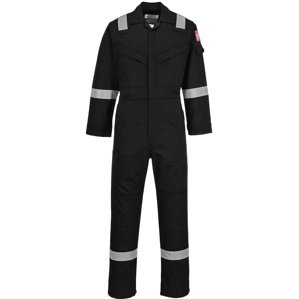 BizFlame Mens Aberdeen Flame Resistant Antistatic Coverall - Image 1