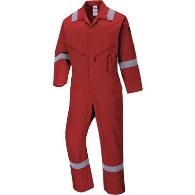 Portwest C814 Iona Cotton Coverall Red 2XL