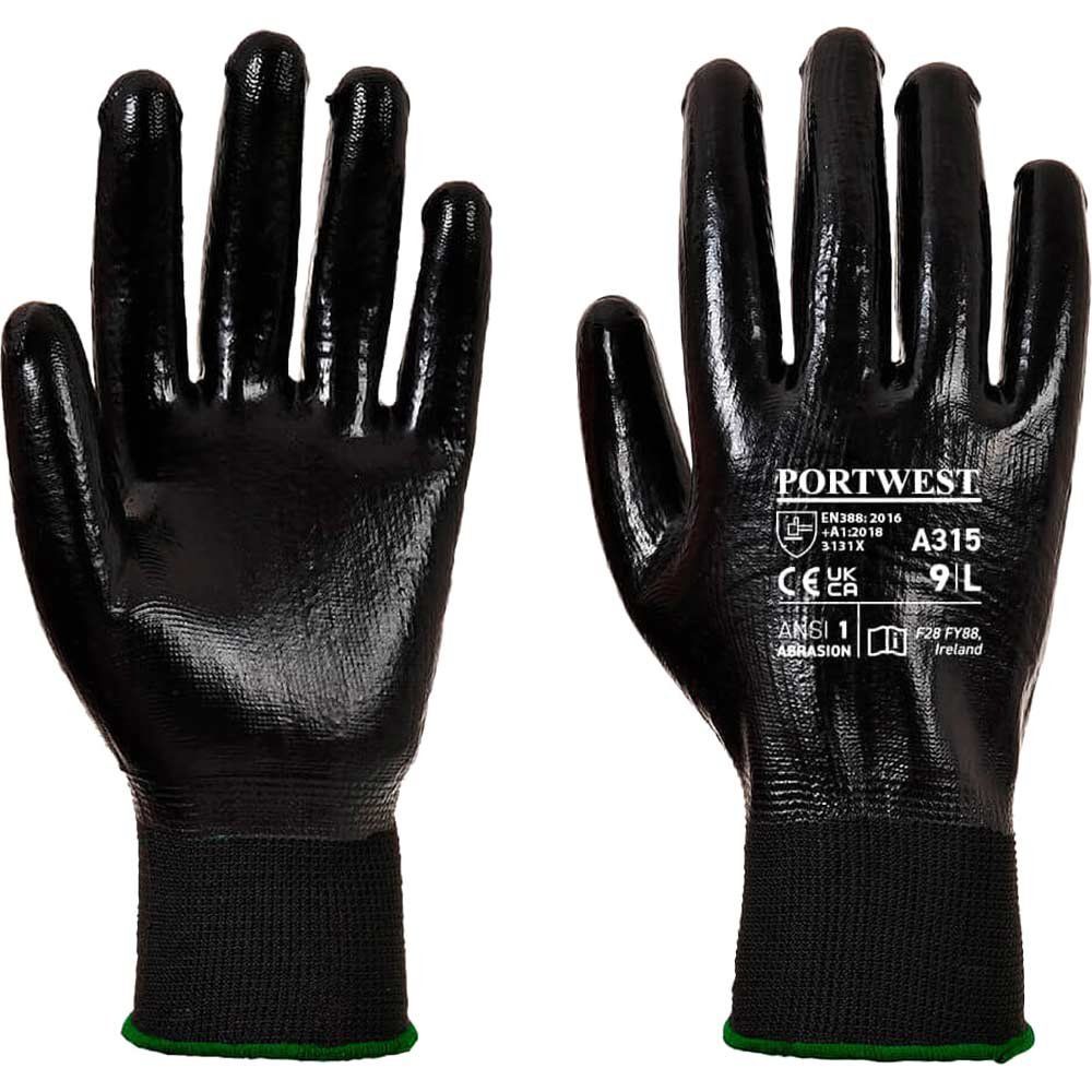 Portwest All Flex Nitrile Grip Gloves - Image 1