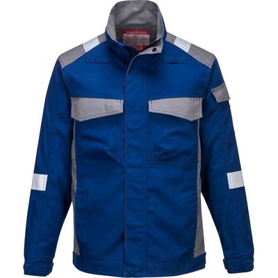 BizFlame Ultra Two Tone Flame Resistant Jacket Royal Blue 2XL