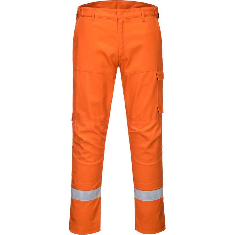 BizFlame Ultra Flame Resistant Trousers Orange 32" 31" - Image 1
