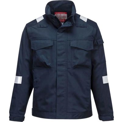 BizFlame Ultra Two Tone Flame Resistant Jacket Navy M