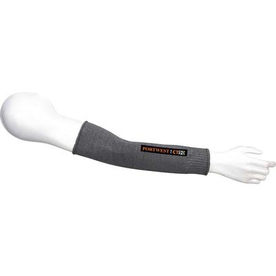 Portwest CT90 Level F Cut Resistant Sleeve 350mm Grey One Size