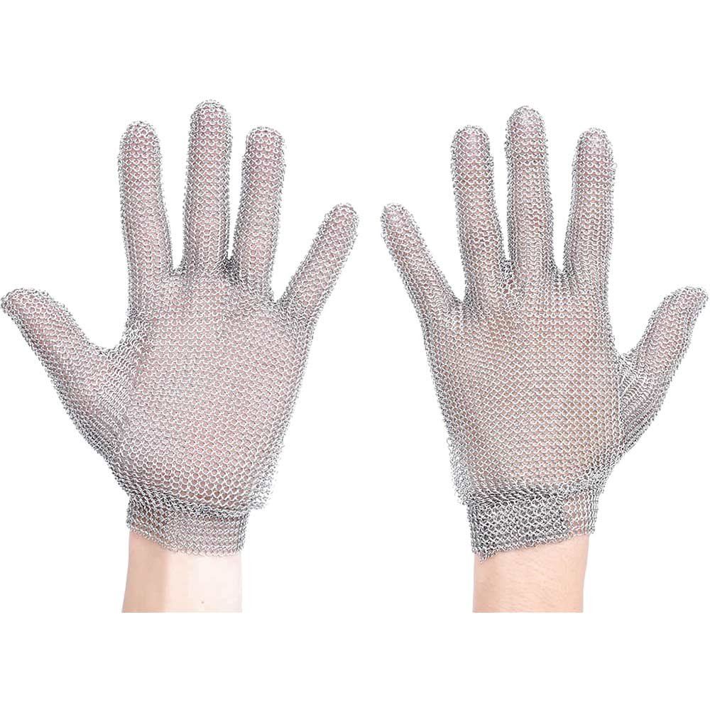 Portwest Chainmail Glove (Single Glove for Left or Right Hand) Silver XL Pack of 1 - Image 1