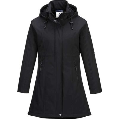 Portwest Carla Womens Softshell Jacket Black M