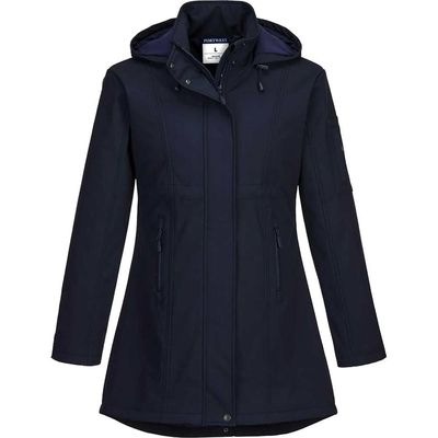 Portwest Carla Womens Softshell Jacket Navy L