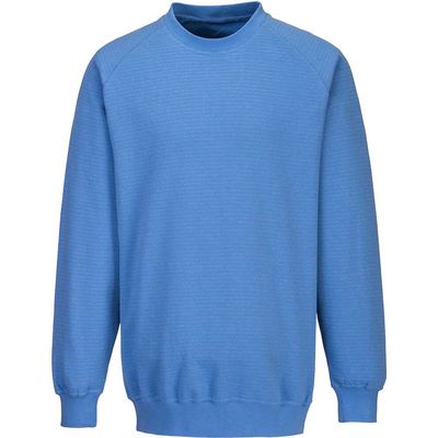 Portwest Anti Static ESD Sweatshirt Blue S