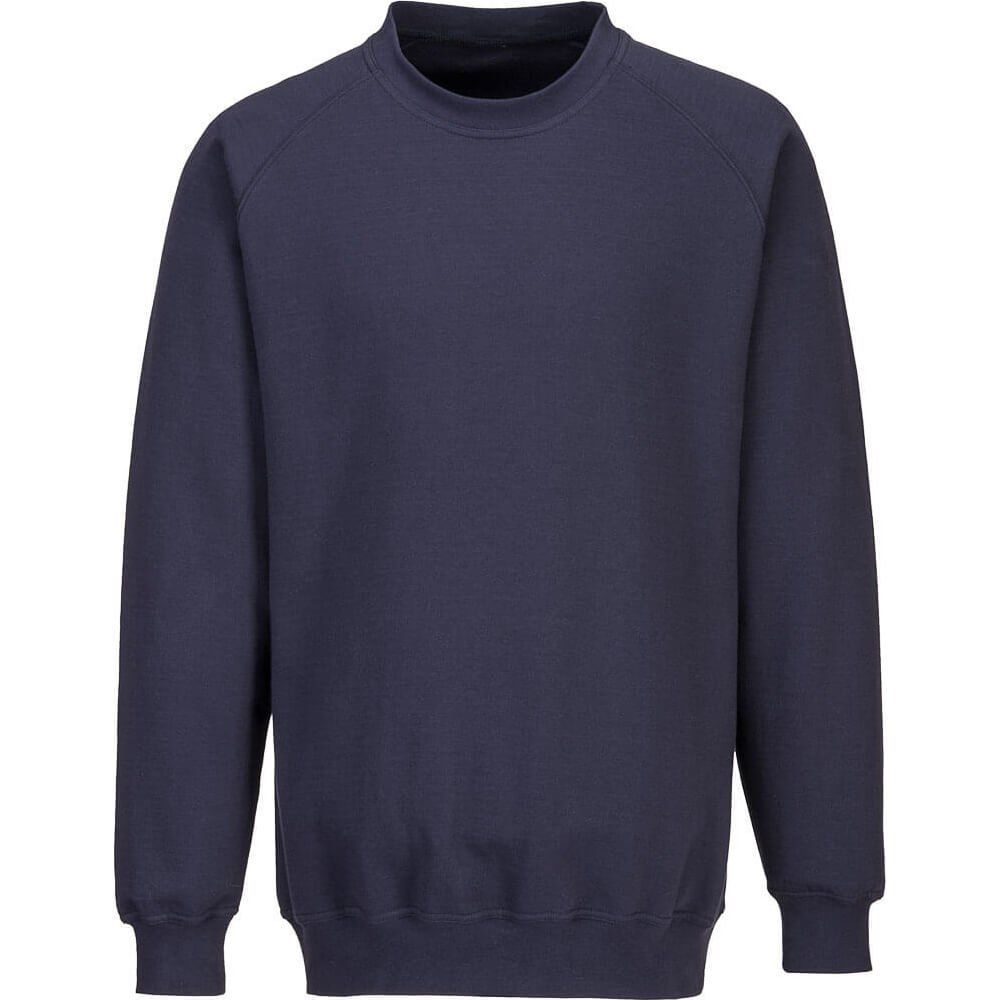 Portwest Anti Static ESD Sweatshirt Navy S - Image 1