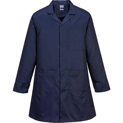 Portwest Anti Static ESD Coat Navy 3XL