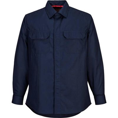 BizFlame Plus Chemical Shirt Navy M
