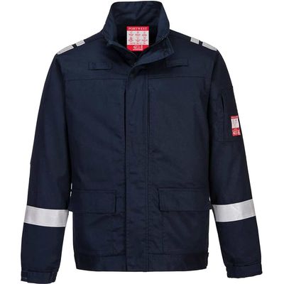 BizFlame Plus Lightweight Stretch Panelled Jacket Navy XL