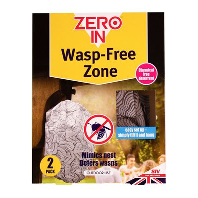 Decoy Wasp Nest Deterrent Pack Of 2 - Grey