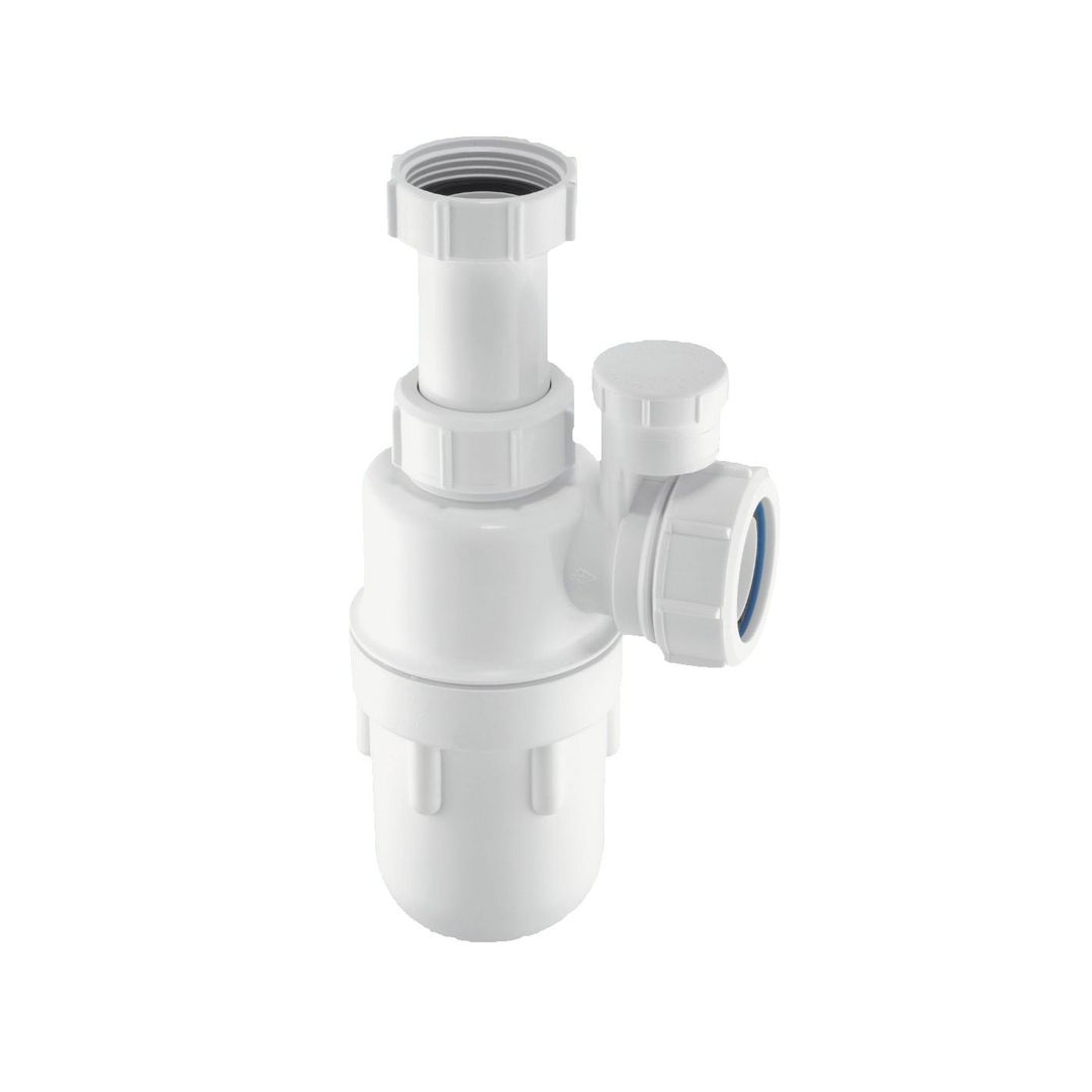 McAlpine A10AV 1 1/4 Inch Adjustable Anti-Syphon Bottle Trap - Image 1