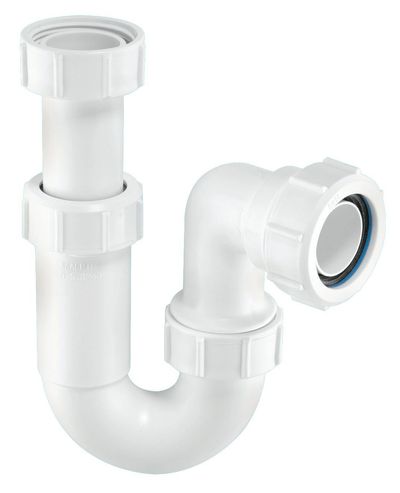 McAlpine Adjustable Bath Trap 38mm ASC10