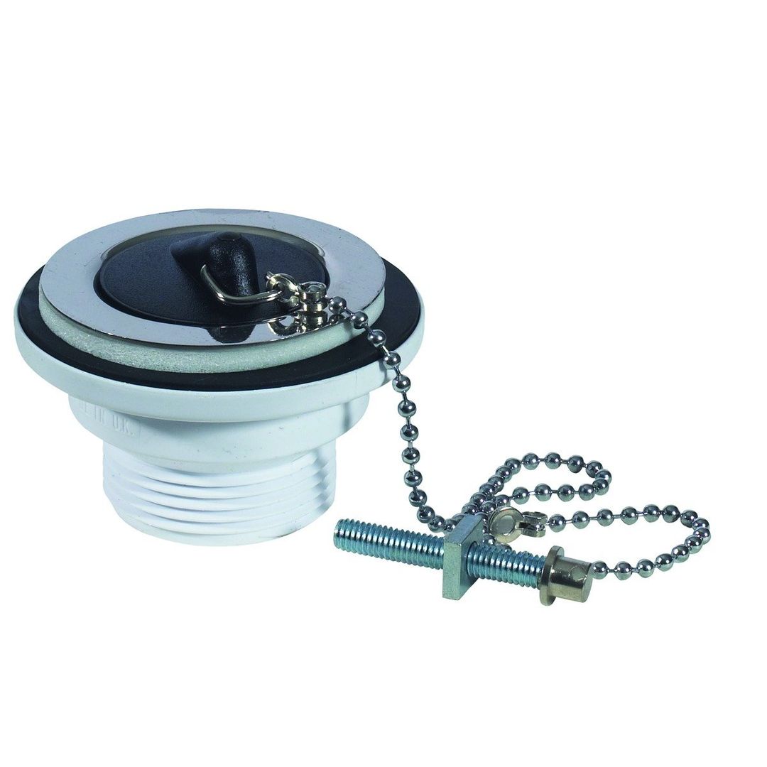 McAlpine BSW1PC 1 1/4" Centre Pin Basin Waste - Image 1