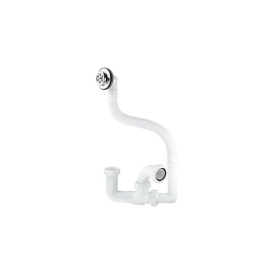 McAlpine FJ10 1 1/2 Inch Shallow Bath Trap with Flexible Overflow - Thumbnail 2