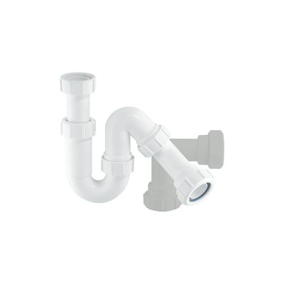 McAlpine SP10 1 1/4 Inch All-in-One Space-Saving Basin Trap - Thumbnail 2